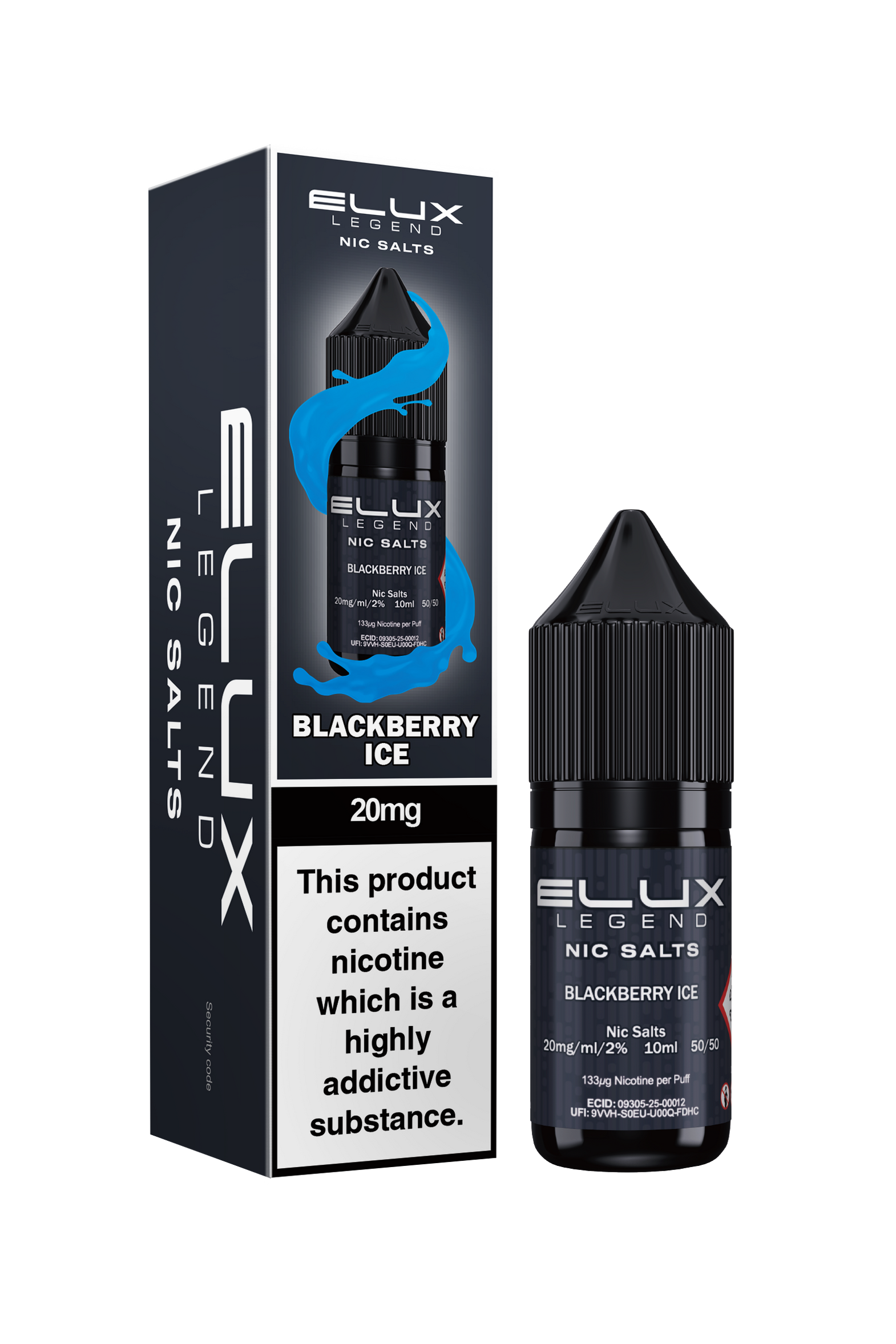 ELUX LEGEND SALTS BLACKBERRY ICE (10) Main image