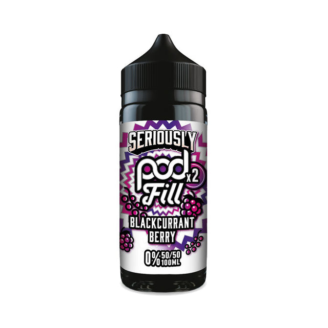 DOOZY SERIOUSLY POD FILL 100ML BLACKCURRANT BERRY Main image