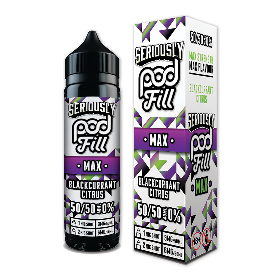 DOOZY SERIOUSLY POD FILL MAX BLACKCURRANT CITRUS Main image