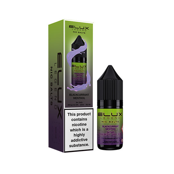ELUX LEGEND SALTS BLACKCURRANT MENTHOL (10) Main image