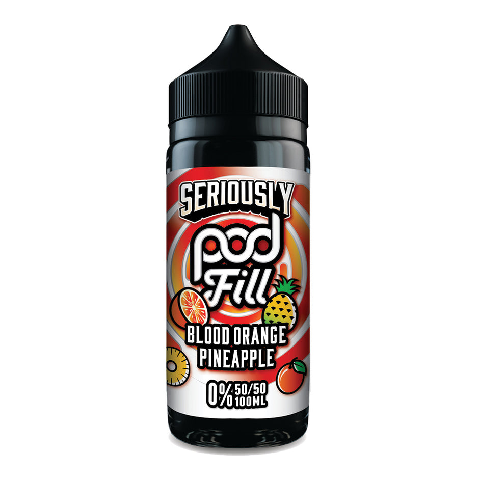 DOOZY SERIOUSLY POD FILL 100ML BLOOD ORANGE PINEAPPLE Main image