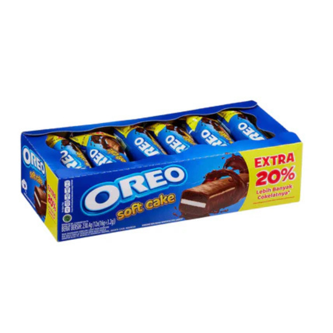 Oreo Soft Cake Choco Coated 12x24g