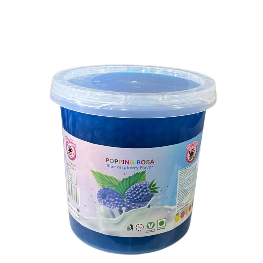 Popping Boba Blue Raspberry Bubble Tea Tub 3.2Kg Main image