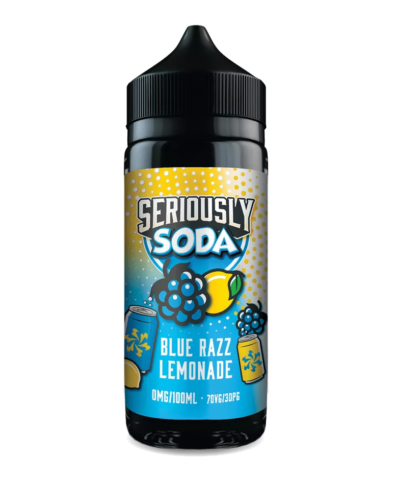 DOOZY SERIOUSLY SODA 100ML BLUE RAZZ LEMONADE Main image