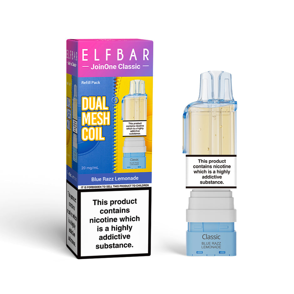 ELFBAR JOINONE REFILL BLUE RAZZ LEMONADE (5) Main image
