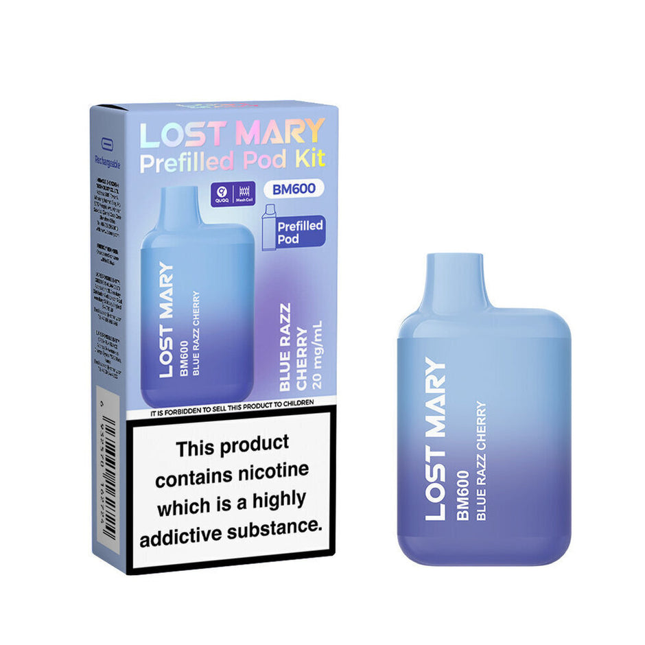 LOST MARY BM600 2025 BLUE RAZZ CHERRY (10) Main image