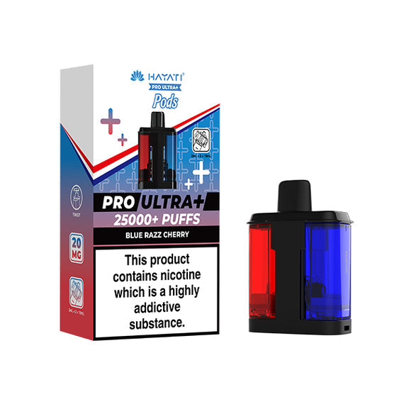 HAYATI PRO ULTRA 25K POD BLUE RAZZ CHERRY (5) Main image
