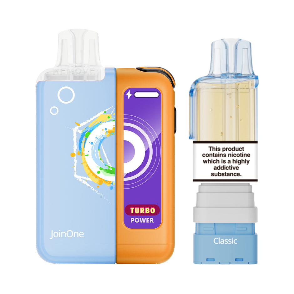 ELFBAR JOINONE KIT BLUE RAZZ LEMONADE (5) Main image