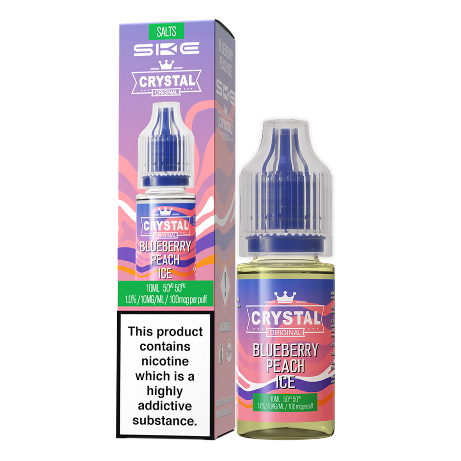 SKE CRYSTAL ORIGINAL SALTS 10ML BLUEBERRY PEACH (10) Main image
