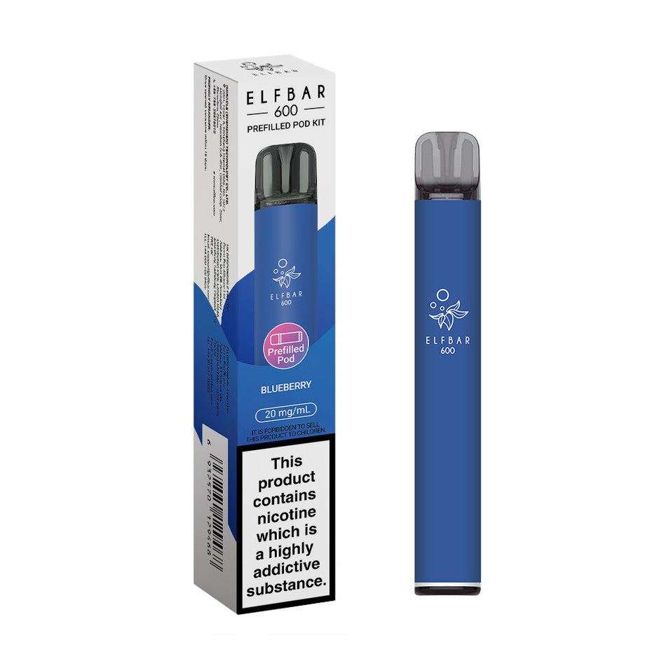 ELFBAR 600 2025 KIT BLUEBERRY (10) Main image