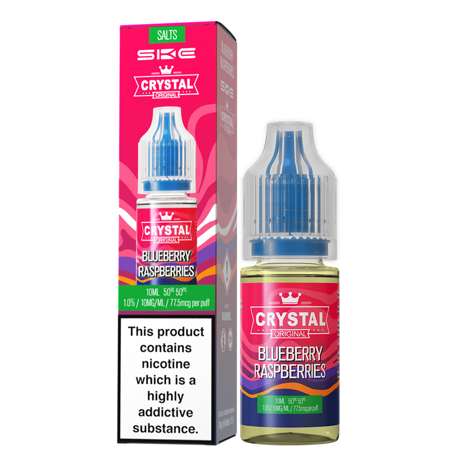 SKE CRYSTAL ORIGINAL SALTS 10ML BLUEBERRY RASPBERRIES (10) Main image