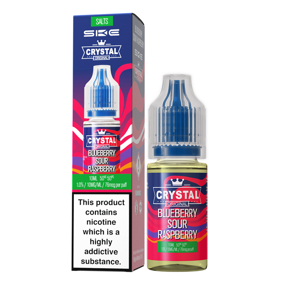 SKE CRYSTAL ORIGINAL SALTS 10ML BLUEBERRY SOUR RASPBERRY (10) Main image