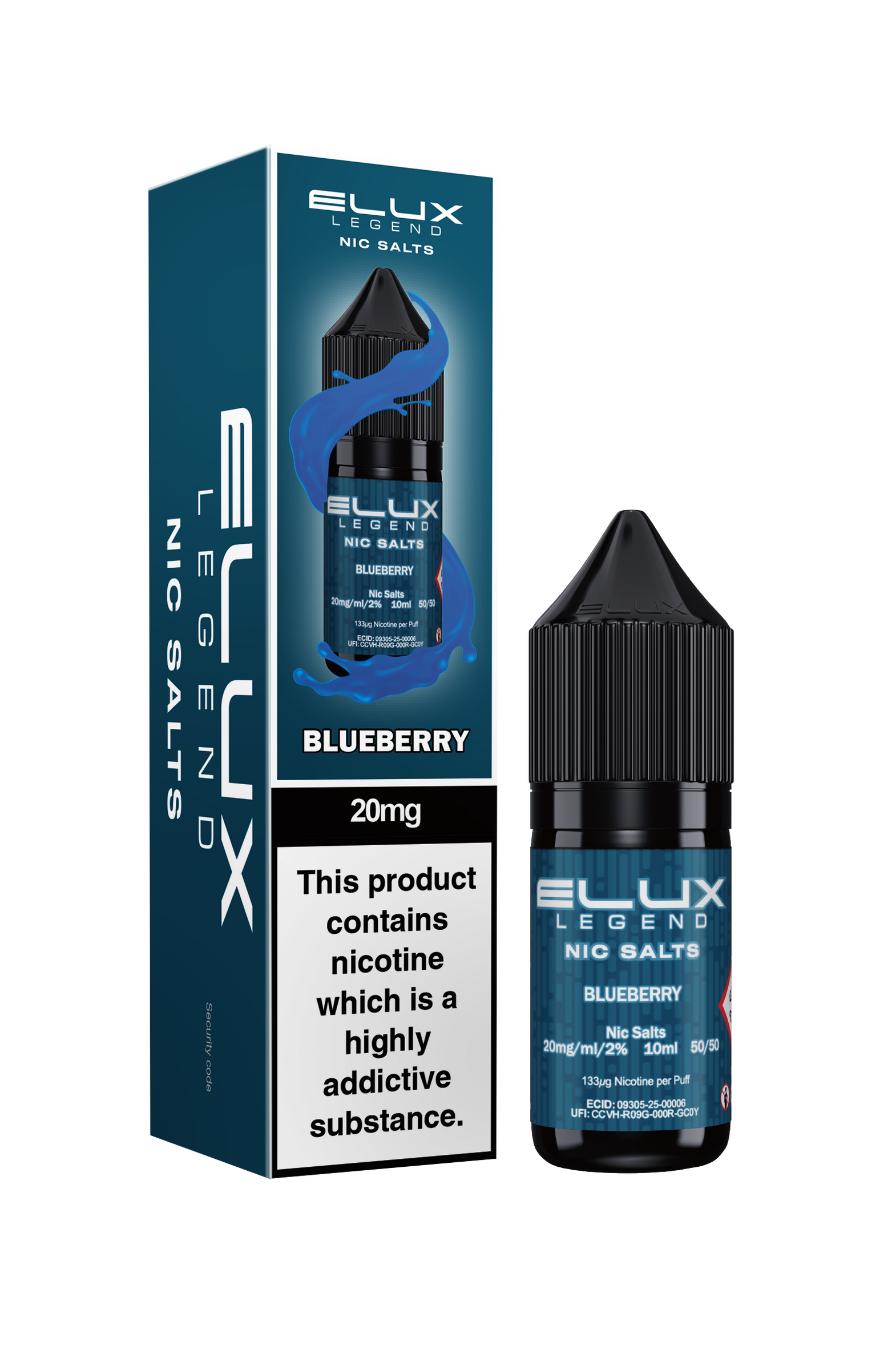 ELUX LEGEND SALTS BLUEBERRY (10) Main image
