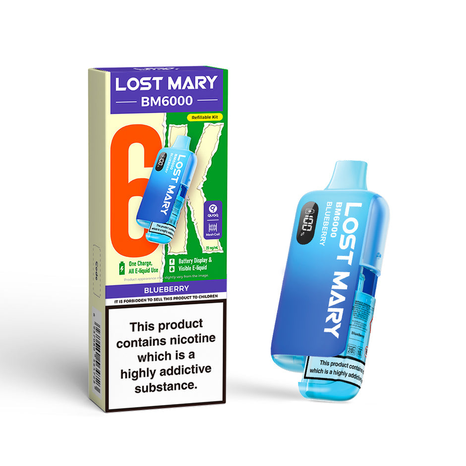LOST MARY BM6000 KIT BLUEBERRY (5) Main image