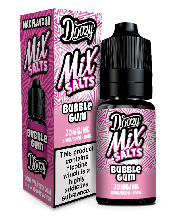 DOOZY MIX SALTS 10ML NIC SALTS BUBBLEGUM (10) Main image