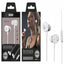 C5033 Stereo Earphones with Microphone, 1.2m