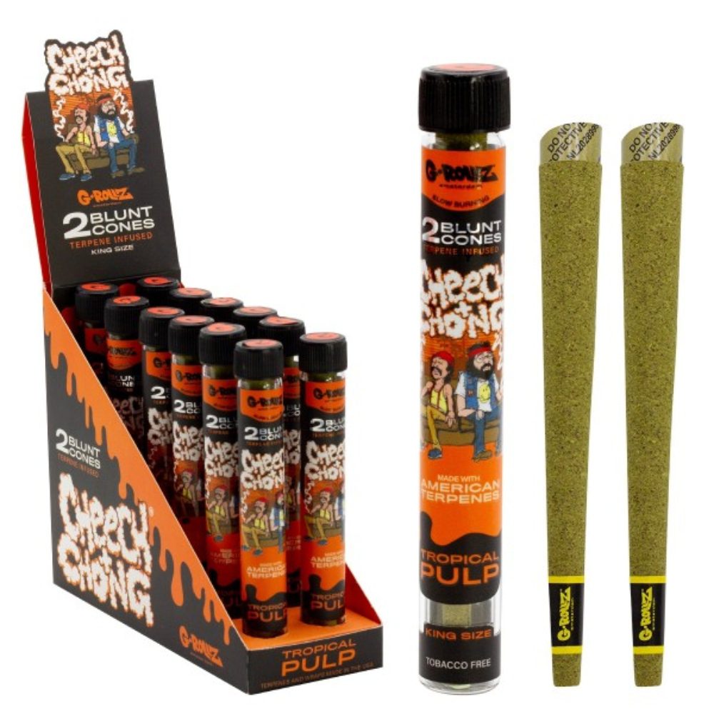 G-Rollz Tropical Pulp Blunts Cones 12 Pack