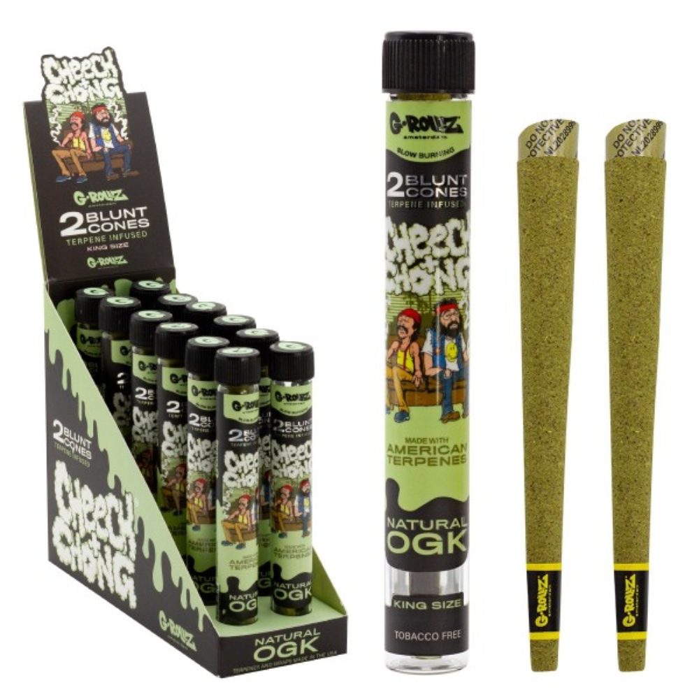 G-Rollz Natural OGK Blunts Cones 12 Pack Main image