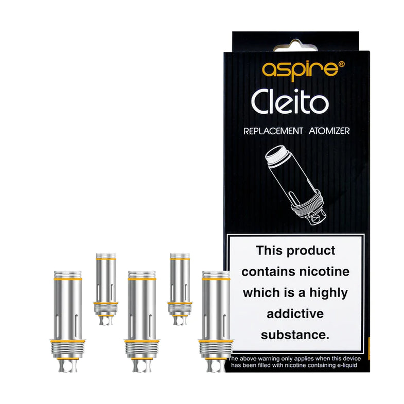ASPIRE CLEITO 0.4 OHM COILS (5) Main image