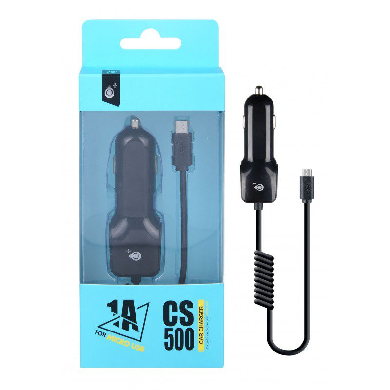 CS500 Portable Car Charger with micro USB