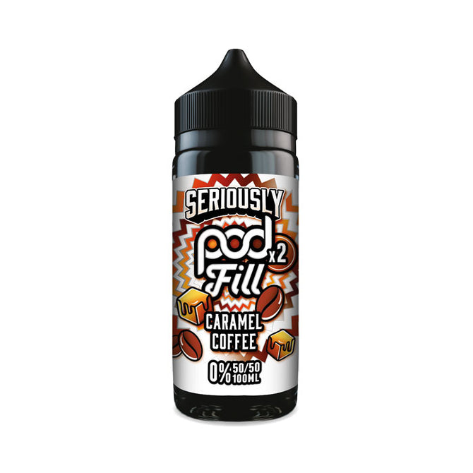 DOOZY SERIOUSLY POD FILL 100ML CARAMEL COFFEE Main image