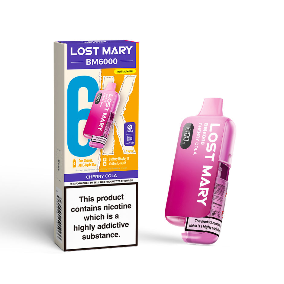 LOST MARY BM6000 KIT CHERRY COLA (5) Main image