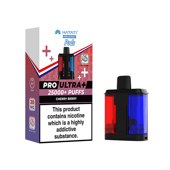 HAYATI PRO ULTRA 25K POD CHERRY BERRY (5) Main image