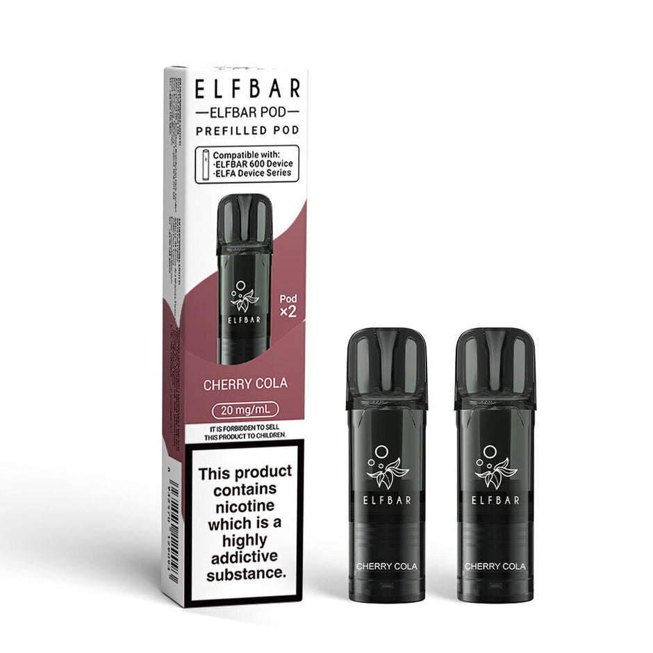 ELFBAR 600 2025 2PK PODS CHERRY COLA (10) Main image