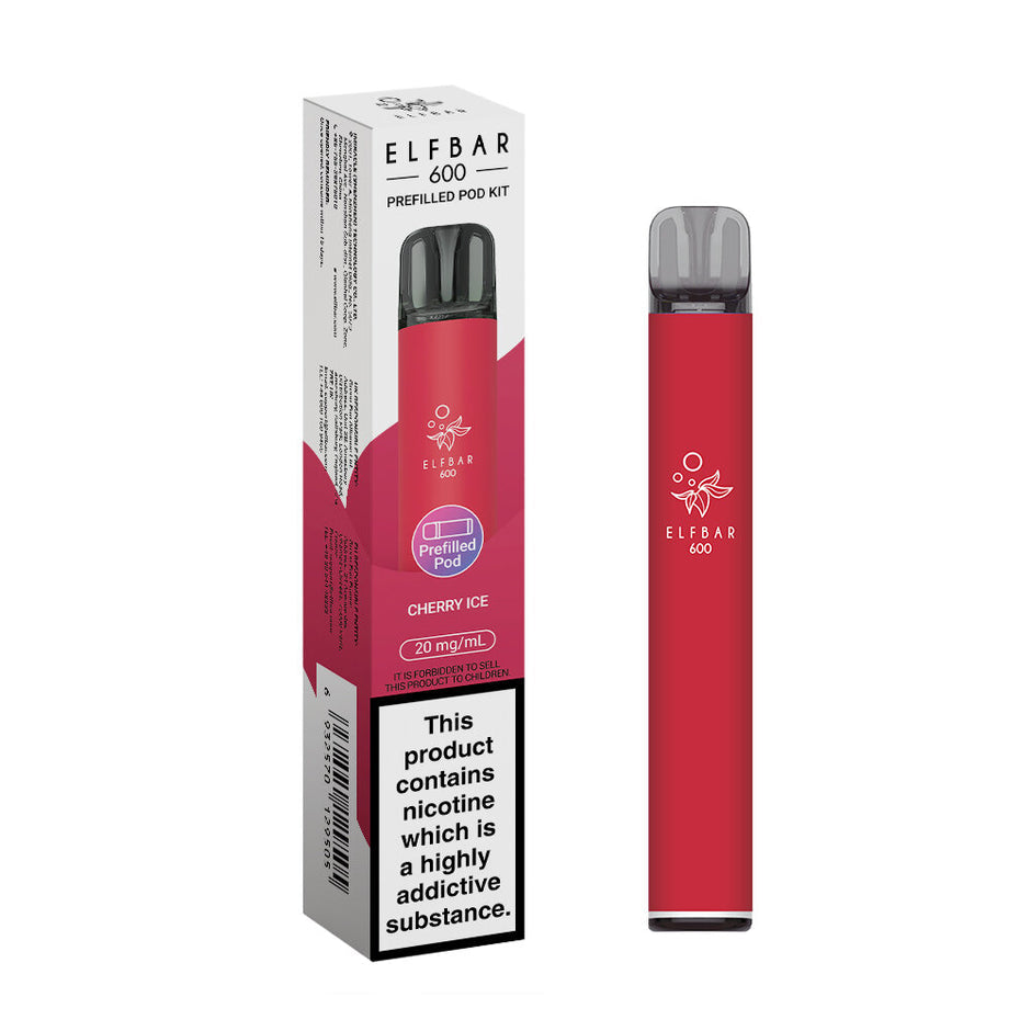 ELFBAR 600 2025 KIT CHERRY ICE (10) Main image
