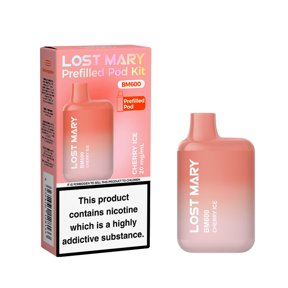 LOST MARY BM600 2025 CHERRY ICE (10) Main image