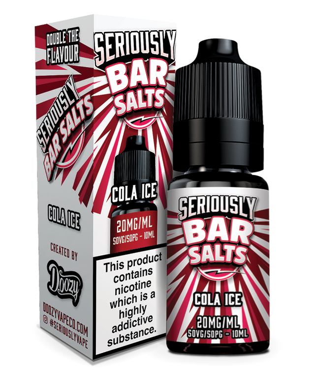 SERIOUSLY BAR SALTS 10ML COLA ICE (10) Main image