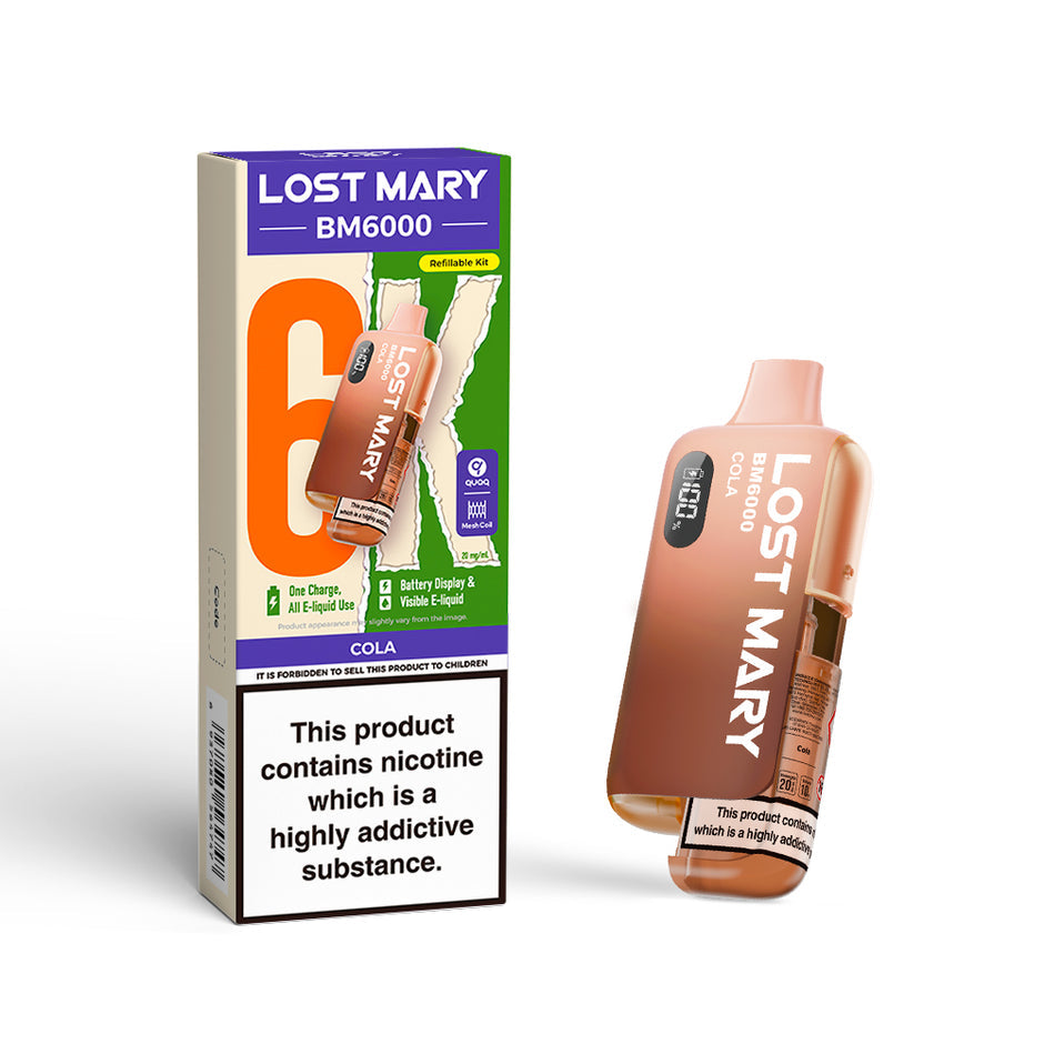 LOST MARY BM6000 KIT COLA (5) Main image
