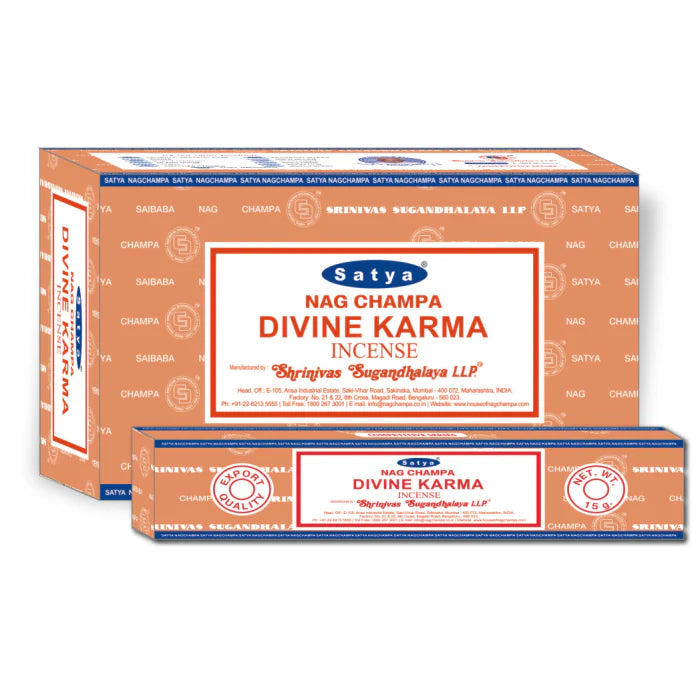 Satya Divine Karma Incense Stick 12 pack