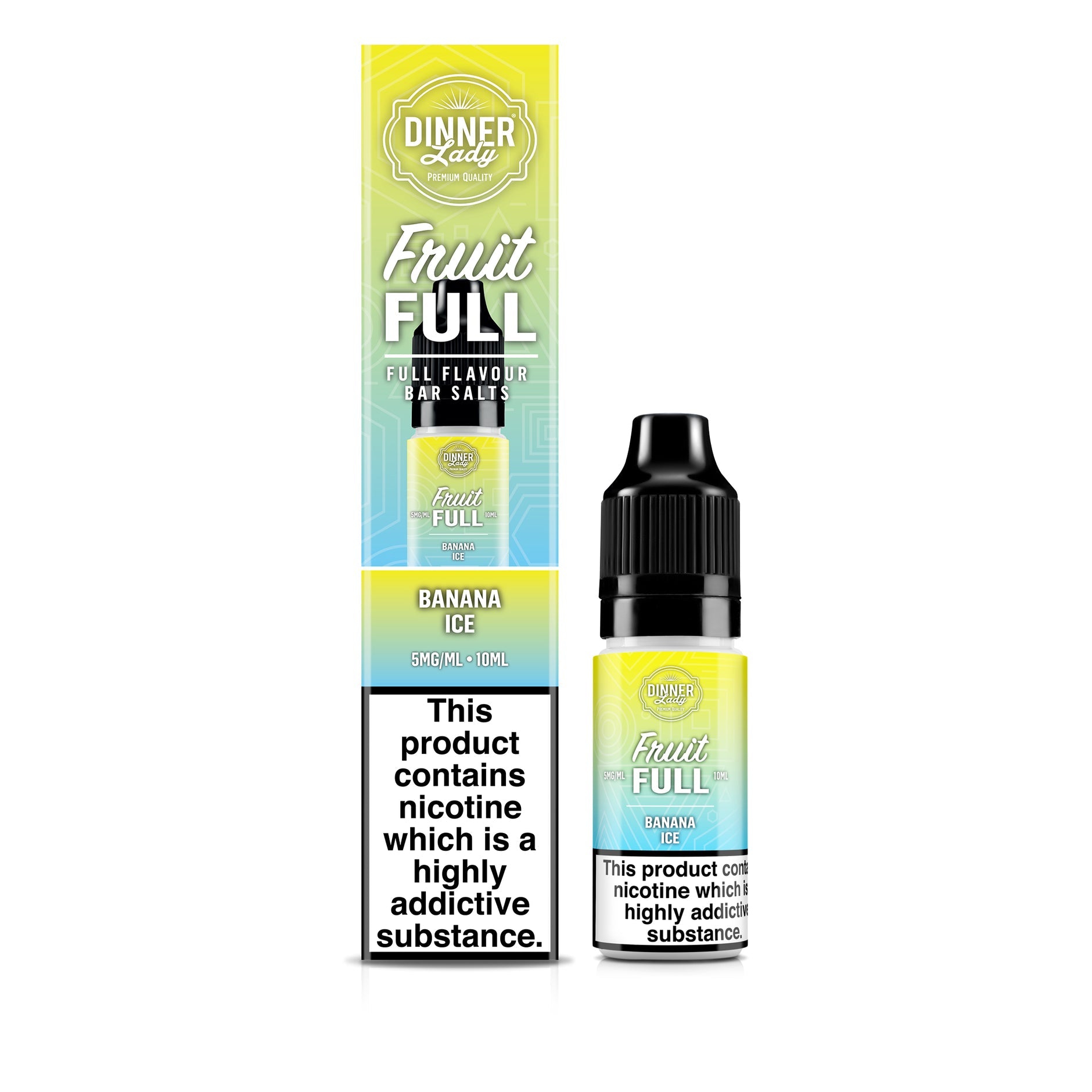 DINNER LADY 10ML NIC SALT FRUIT FULL BANANA ICE (10) Main image