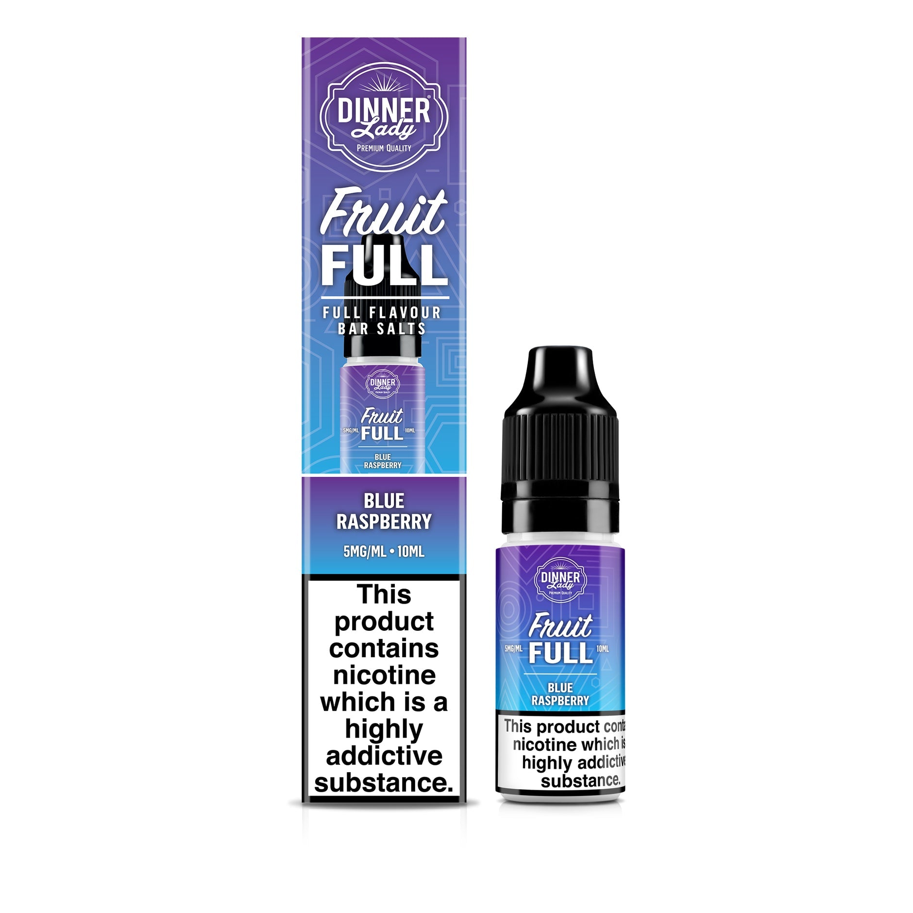 DINNER LADY 10ML NIC SALT FRUIT FULL BLUE RASPBERRY (10) Main image