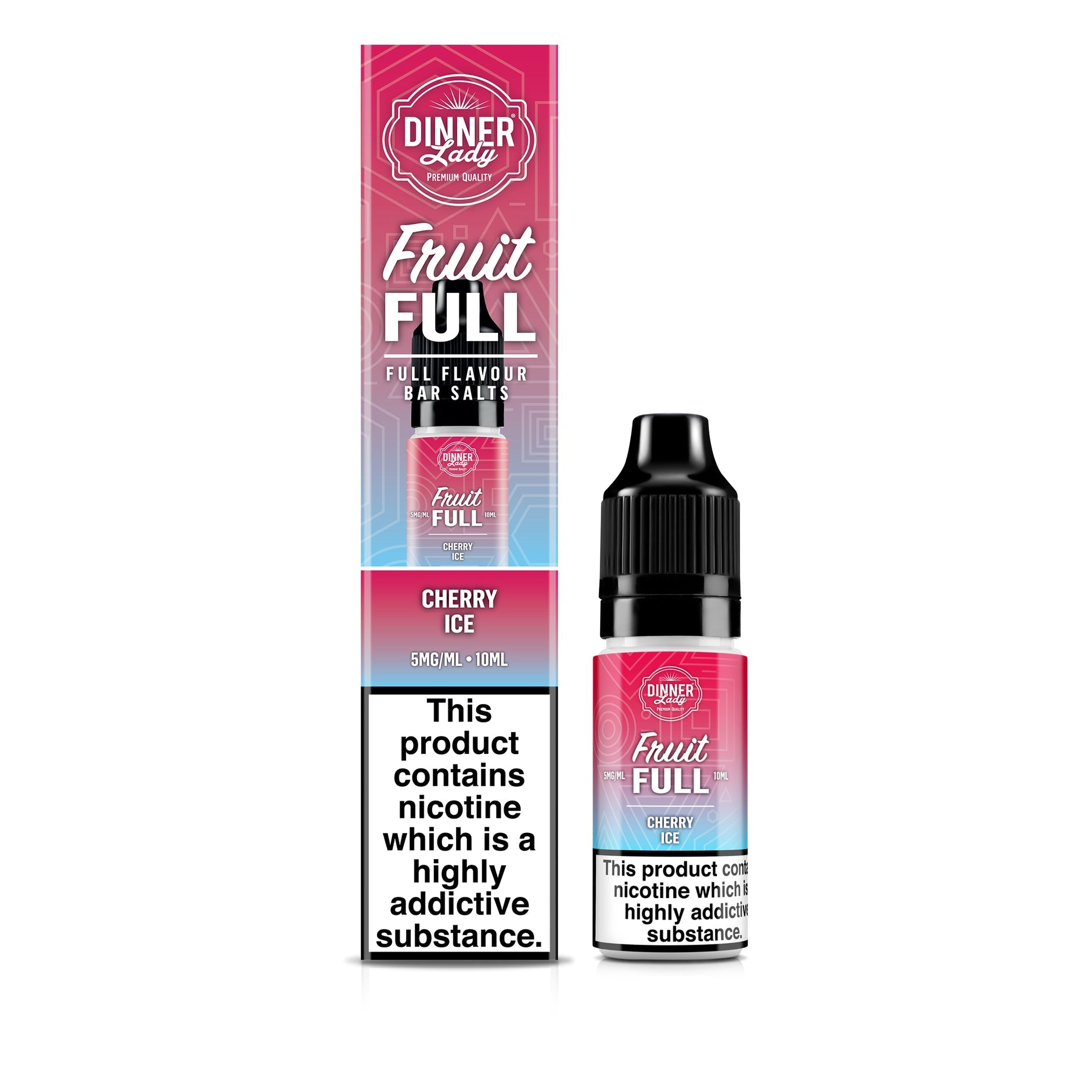 DINNER LADY 10ML NIC SALT FRUIT FULL CHERRY ICE (10) Main image