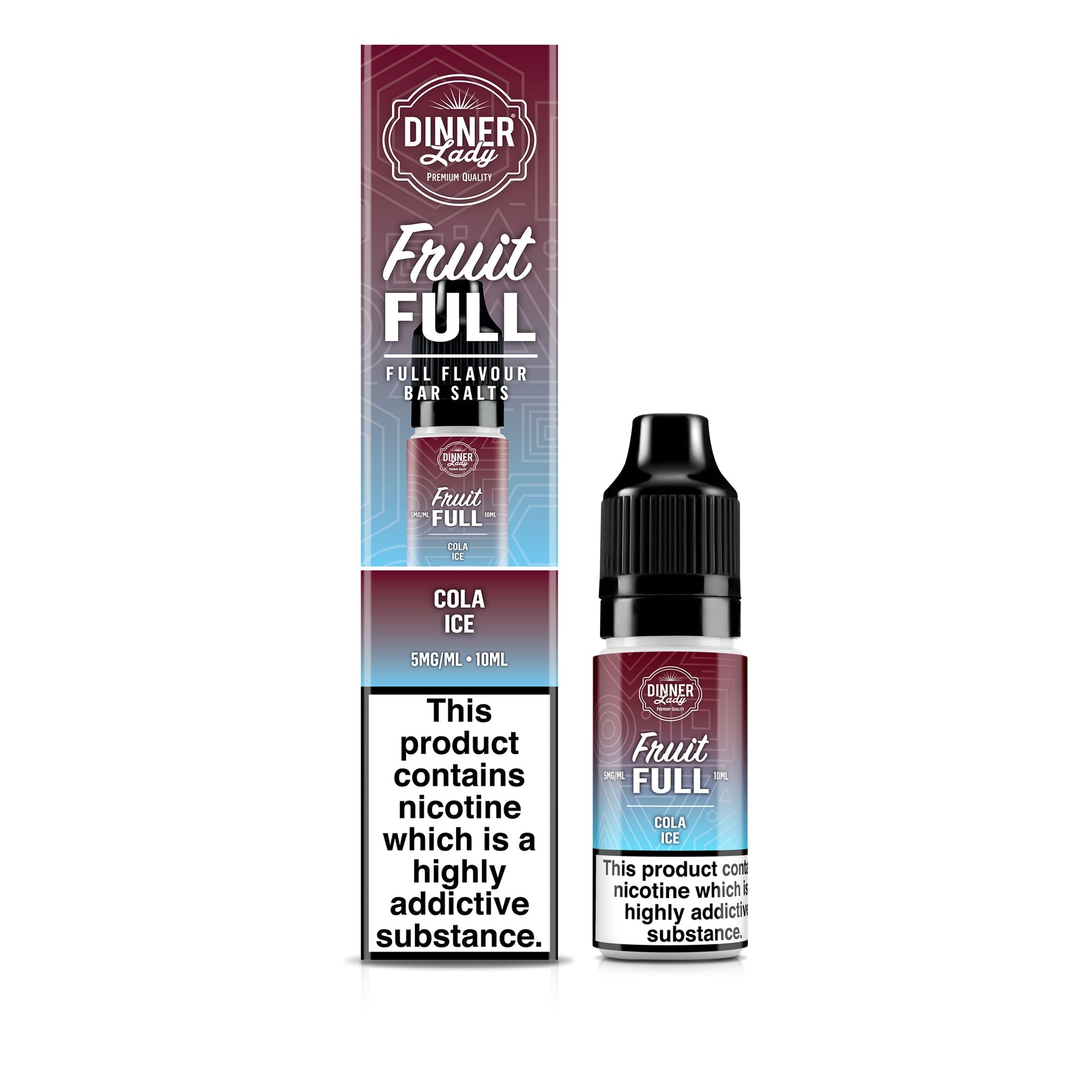 DINNER LADY 10ML NIC SALT FRUIT FULL COLA ICE (10) Main image
