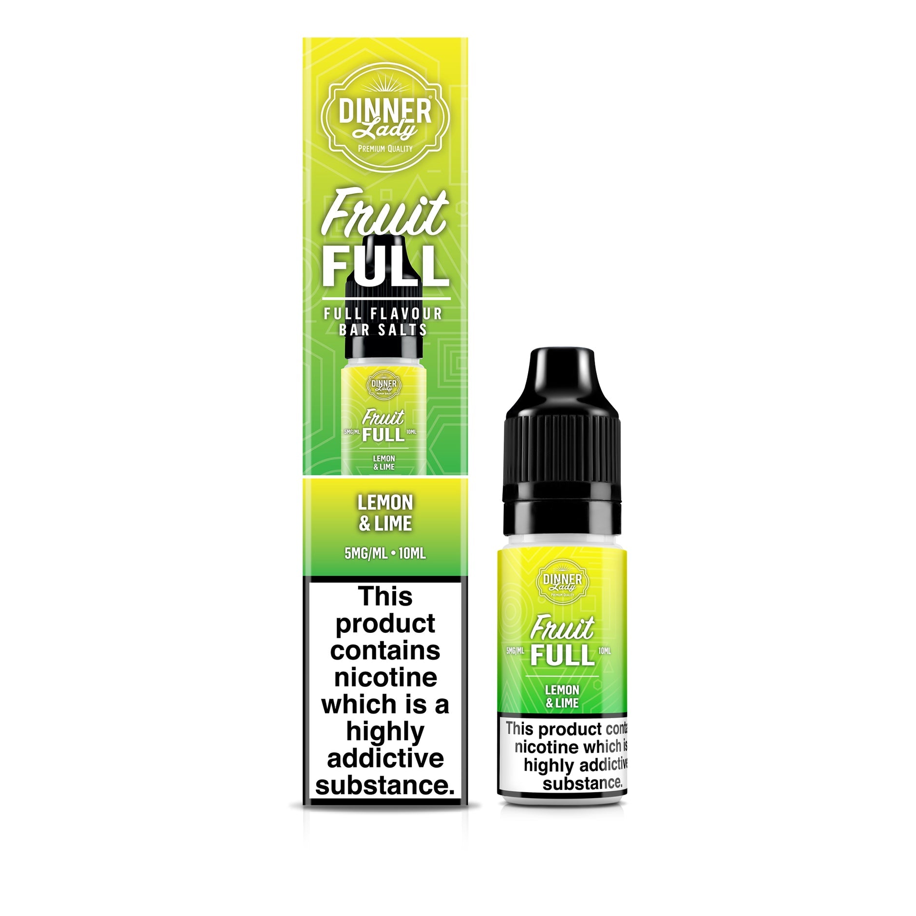 DINNER LADY 10ML NIC SALT FRUIT FULL LEMON AND LIME (10) Main image