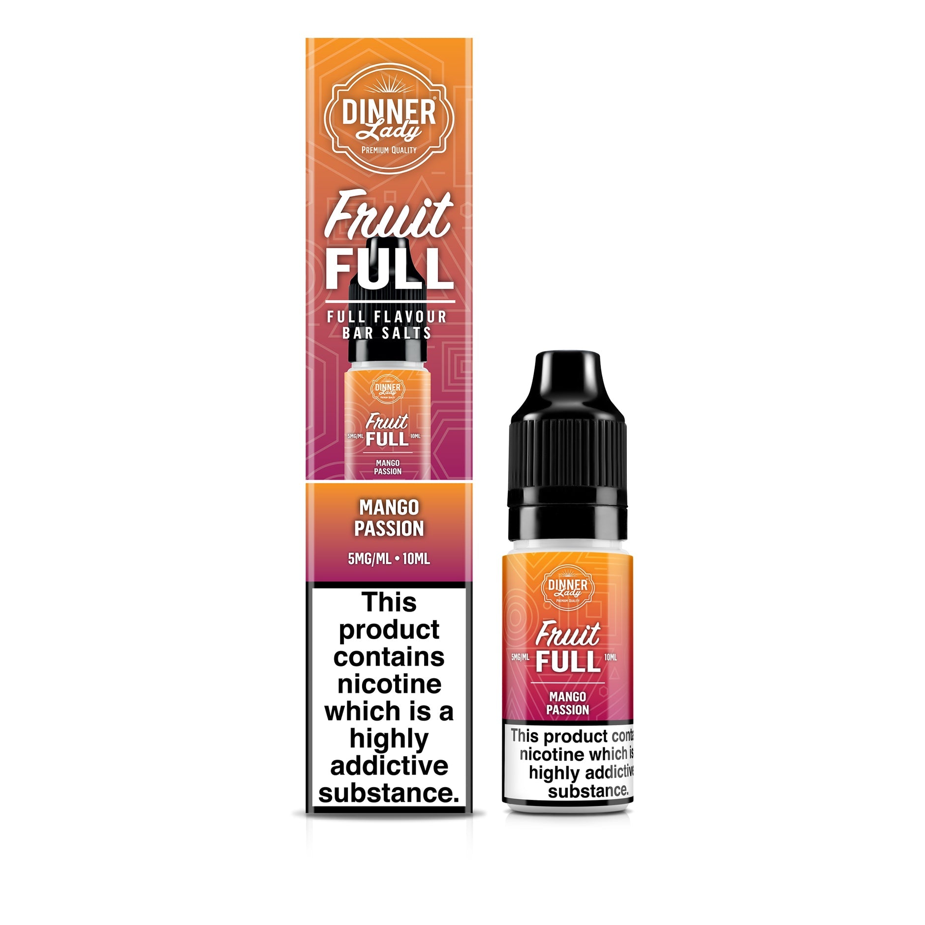 DINNER LADY 10ML NIC SALT FRUIT FULL MANGO PASSION (10) Main image