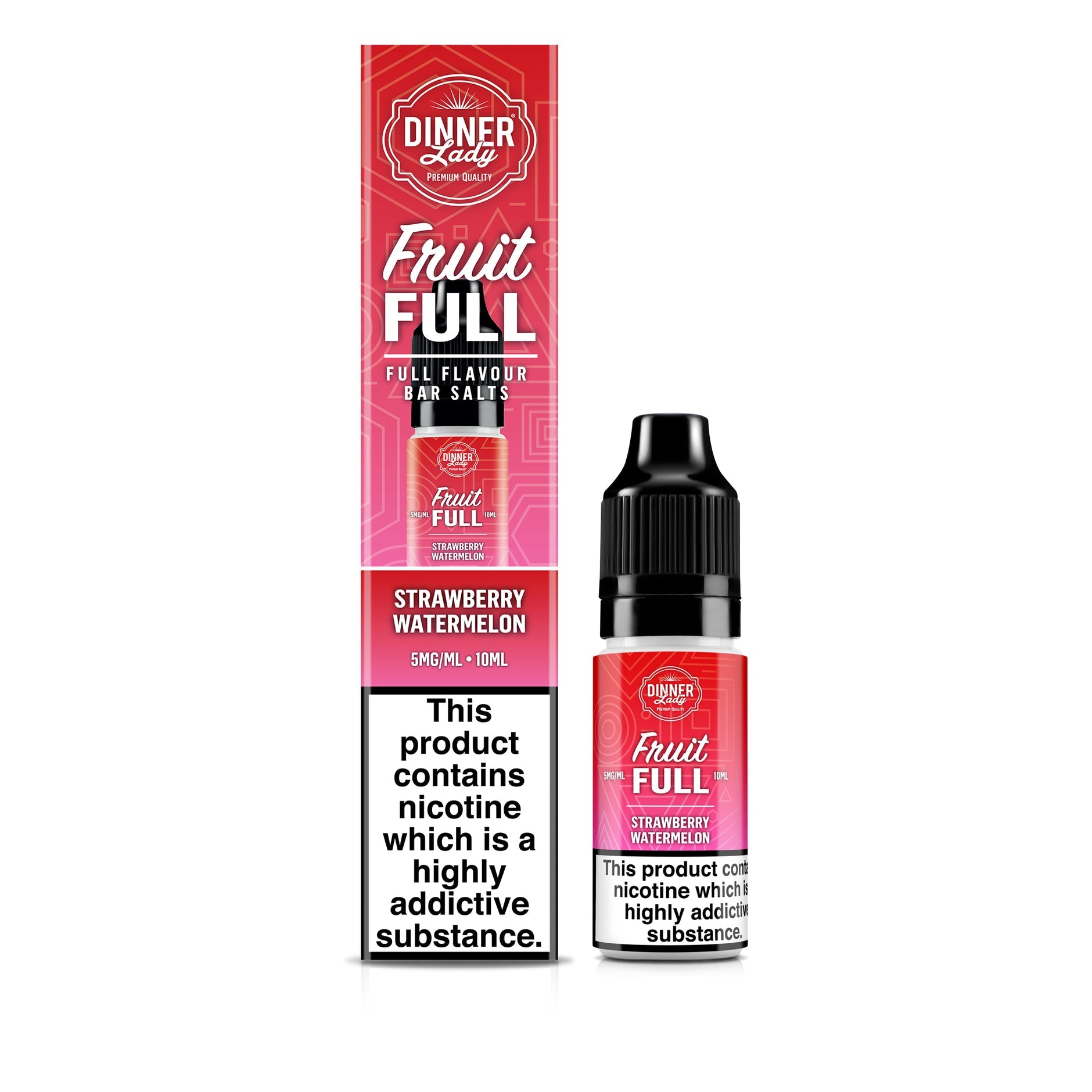 DINNER LADY 10ML NIC SALT FRUIT FULL STRAWBERRY WATERMELON (10) Main image