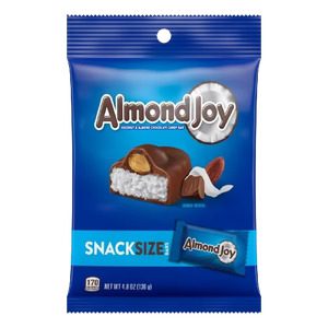 Almond Joy Snack Size 136g Peg Bag