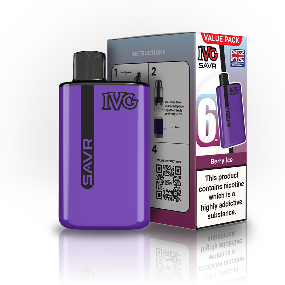 IVG SAVR 3K KIT BERRY ICE (5) Main image
