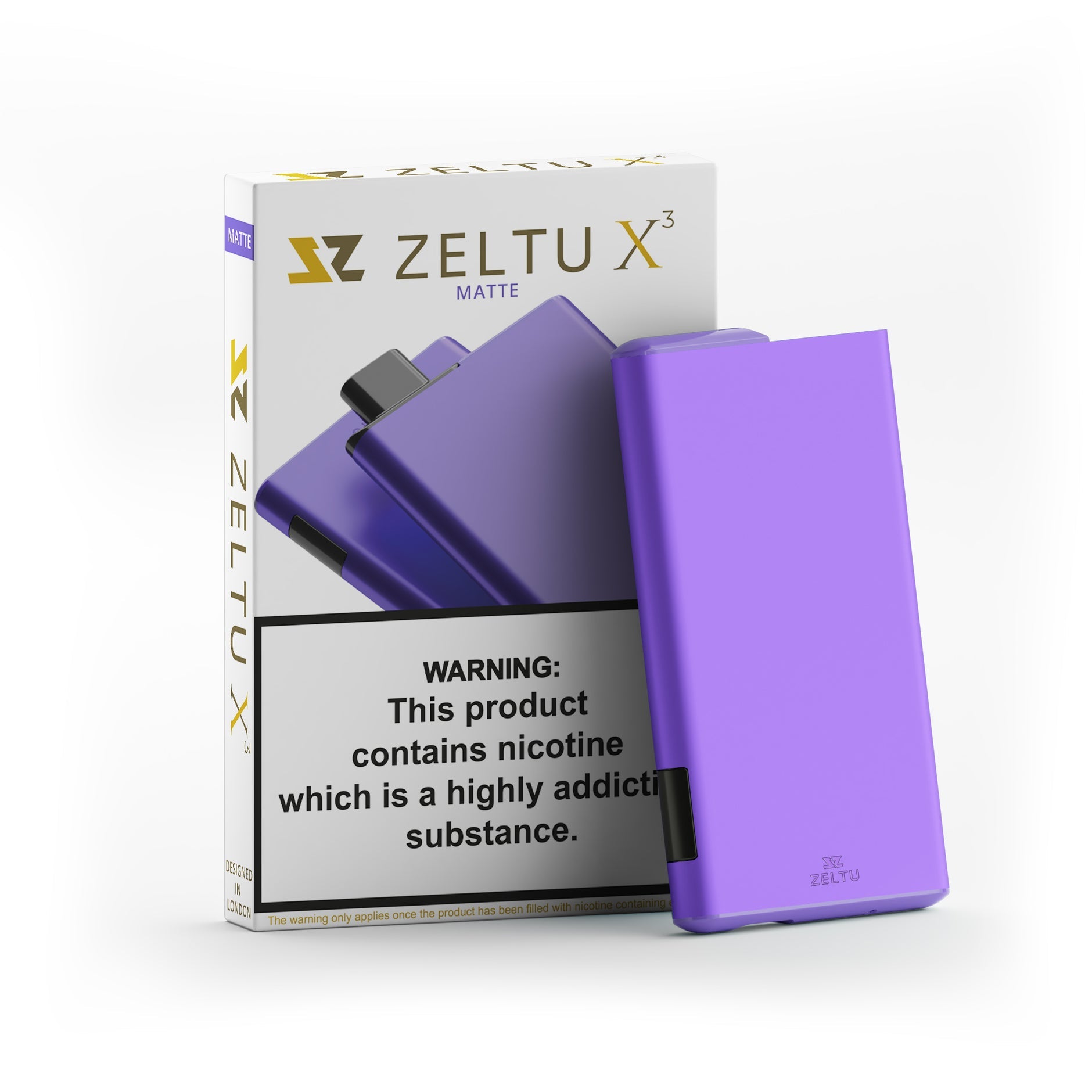 ZELTU X3 RECHARGE KIT PURPLE MATT Main image