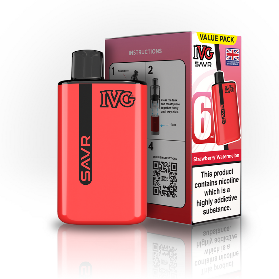 IVG SAVR 3K KIT STRAWBERRY WATERMELON (5) Main image