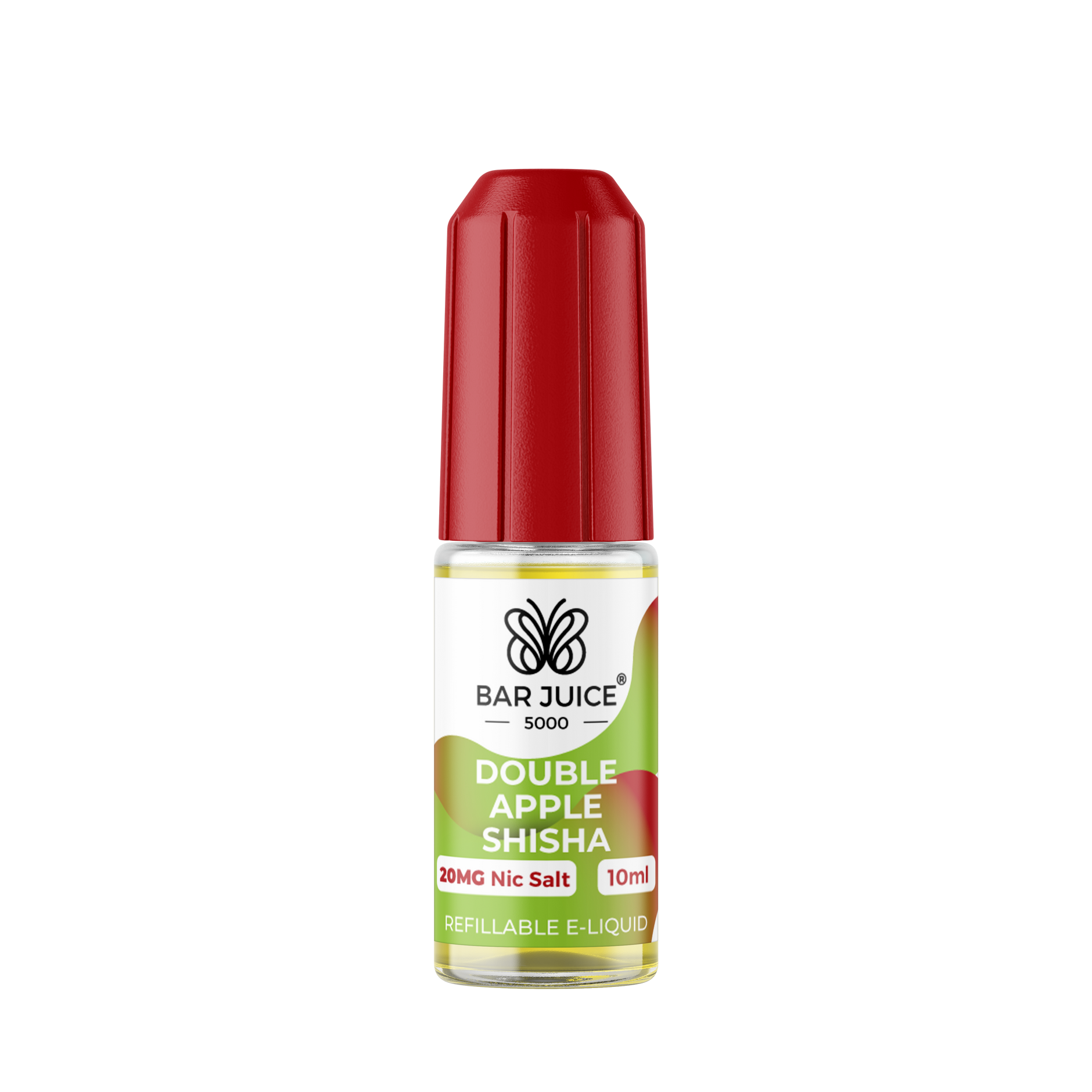 BAR JUICE 5000 10ML NIC SALT DOUBLE APPLE SHISHA (10) Main image