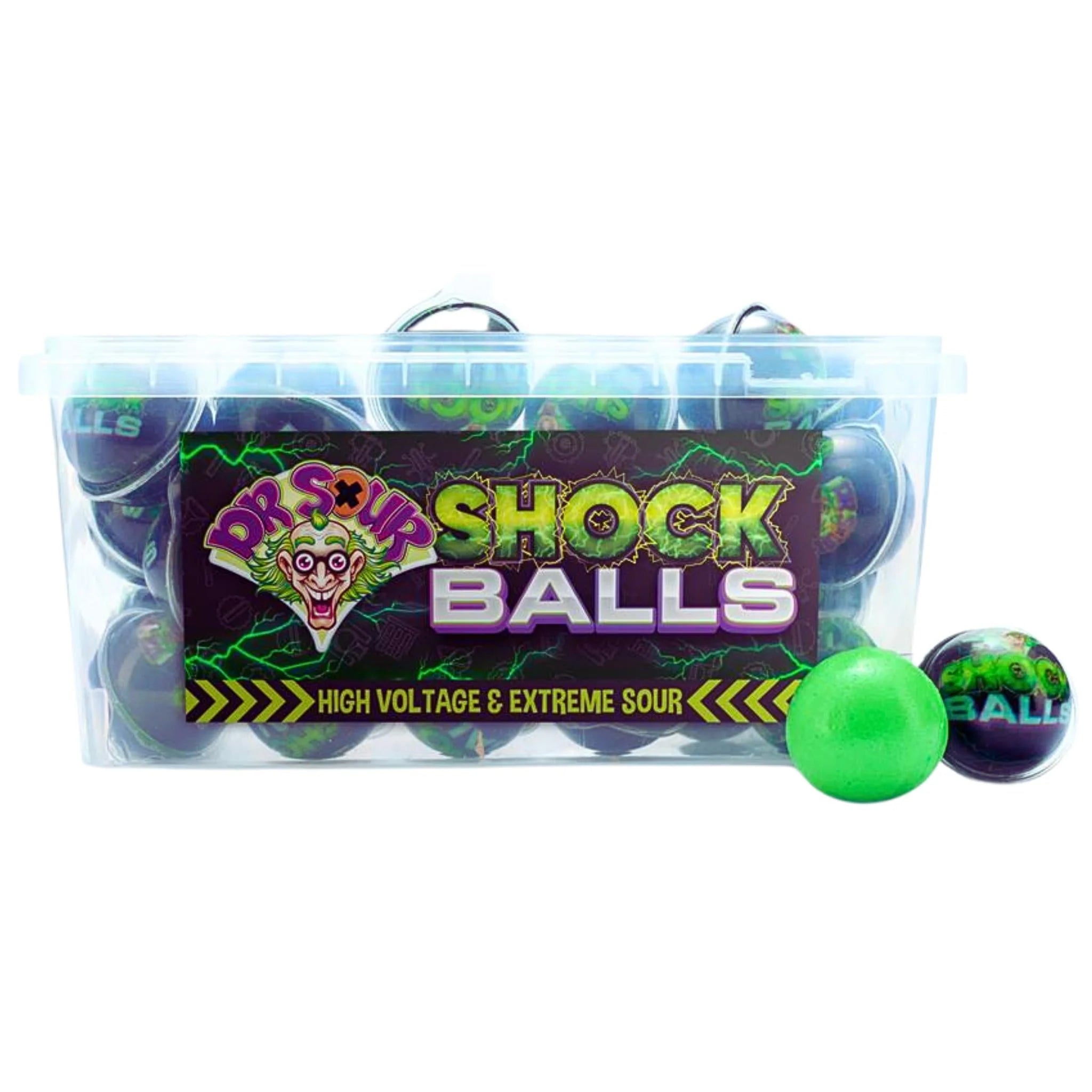 Dr Sour Shock Balls 18g (50Pcs)