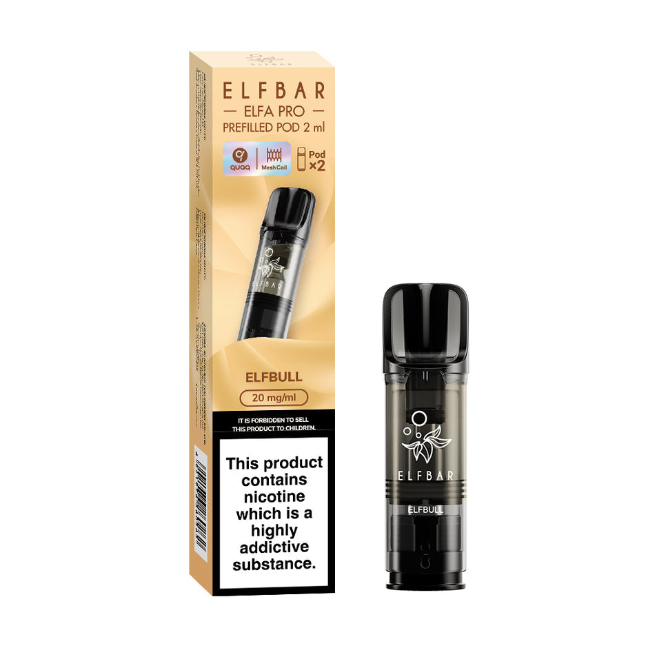 ELFBAR ELFA PRO PREFILLED POD ELFBULL (10) Main image