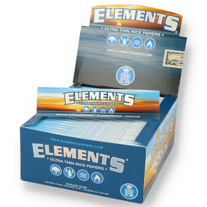 ELEMENTS BLUE KING SIZE PAPERS (50) Main image