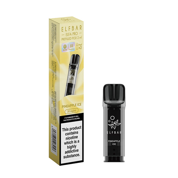 ELFBAR ELFA PRO PREFILLED POD PINEAPPLE (10) Main image