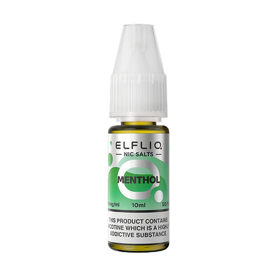 ELFLIQ NIC SALT 10ML MENTHOL (10) Main image